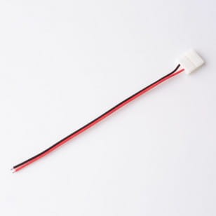 ZŁĄCZKA DO TAŚM LED 10mm jednostronna z przewodem