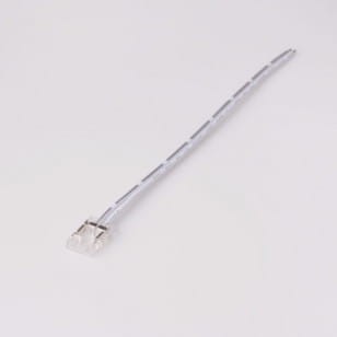ZŁĄCZKA DO TAŚM LED COB MONO 8mm jednostronna z przewodem