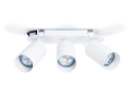 Oprawa halogenowa podtynkowa ruchoma z aluminium LED Lungo x3 - Biały mat