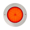 Reflektor Basenowy Natynkowy LED RGB Waterproof 12V AC IP68 Stal Nierdzewna 20W
