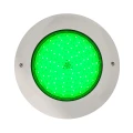 Reflektor Basenowy Natynkowy LED RGB Waterproof 12V AC IP68 Stal Nierdzewna 20W