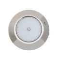 Reflektor Basenowy Natynkowy LED RGBW Waterproof 12V DC IP68 Stal Nierdzewna 12W