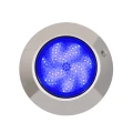 Reflektor Basenowy Natynkowy LED RGBW Waterproof 12V DC IP68 Stal Nierdzewna 12W