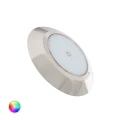 Reflektor Basenowy Natynkowy LED RGBW Waterproof 12V DC IP68 Stal Nierdzewna 24W