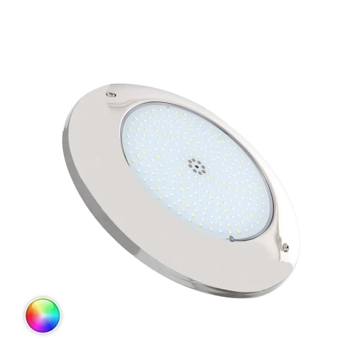 Reflektor Basenowy Natynkowy LED RGBW Waterproof 12V DC IP68 Stal Nierdzewna 20W