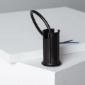 Oczko LED 1W Wpuszczane Podłogowe 12-24V DC Aluminium Czarne IP65 Tiziano