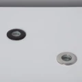 Oczko LED 1W Wpuszczane Podłogowe 12-24V DC Aluminium Czarne IP65 Tiziano