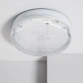 Plafon LED 24W Okrągły Ø285 mm Hublot Przezroczysty ze Światłem Awaryjnym Niestałym IP65