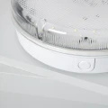 Plafon LED 24W Okrągły Ø285 mm Hublot Przezroczysty ze Światłem Awaryjnym Niestałym IP65