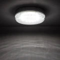 Plafon LED 24W Okrągły Ø285 mm Hublot Przezroczysty ze Światłem Awaryjnym Niestałym IP65