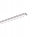 PROFIL LED MICRO-ALU 2MB SREBRNY ANODOWANY + OSŁONA MLECZNA KA-COM