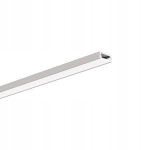 Profil LED MICRO-ALU 2MB srebrny anodowany + osłona mleczna KA-COM