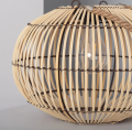 Lampa ogrodowa solarna LED stołowa SIRPUR ratan 2700K - 3200K