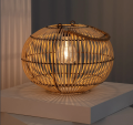 Lampa ogrodowa solarna LED stołowa SIRPUR ratan 2700K - 3200K
