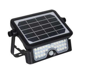 Naświetlacz LED solarny 5W IP65 z czujnikiem ruchu PIR 4000K