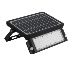 Naświetlacz LED solarny 10W IP65 z czujnikiem ruchu PIR i zmierzchu 4000K