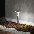 Lampa ogrodowa solarna LED słupek Helios 45cm 6W z czujnikiem ruchu inox