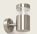 Kinkiet elewacyjny solarny LED Inti 6W 3000K stal nierdzewna