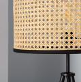 Lampa podłogowa Huela E27 ratan