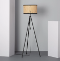 Lampa podłogowa Huela E27 ratan