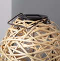 Lampa ogrodowa solarna LED stołowa Baihar ratan 2700K - 3200K