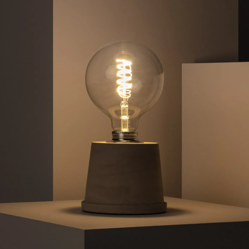 Lampa stołowa betonowa Ray E27