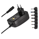 Zasilacz impulsowy 1500mA z wymiennymi końcówkami, USB N3112