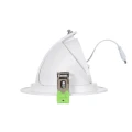 Oczko Downlight Nastawny Okrągły LED 38W OSRAM 120 lm/W Biały LIFUD Anti-Flicker