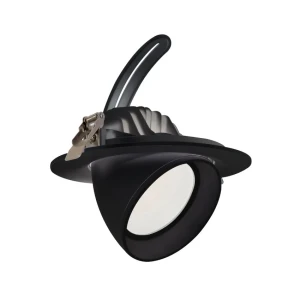 Naświetlacz Nastawny Okrągły LED 24W OSRAM 120 lm/W Czarny LIFUD Anti-Flicker