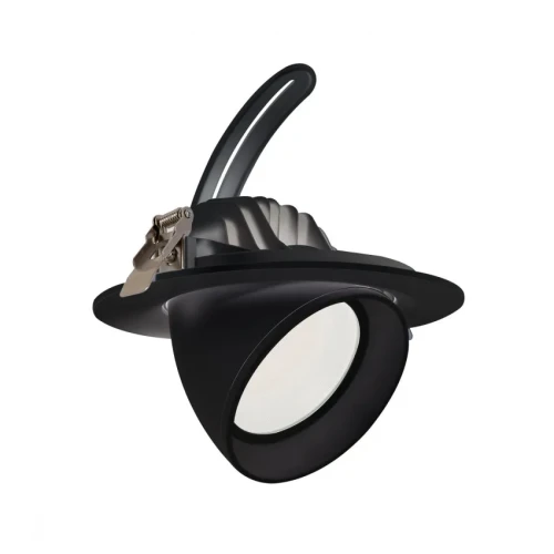 Naświetlacz Nastawny Okrągły LED 24W OSRAM 120 lm/W Czarny LIFUD Anti-Flicker