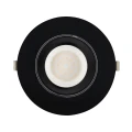 Oczko Downlight Nastawny Okrągły LED 38W OSRAM 120 lm/W CCT Czarny LIFUD Anti-Flicker