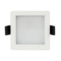 Downlight LED 10W SAMSUNG New Aero Slim Kwadratowy 130lm/W Mikropryzmatyczny (UGR17) LIFUD Wycięcie 85x85 mm