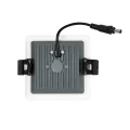 Downlight LED 10W SAMSUNG New Aero Slim Kwadratowy 130lm/W Mikropryzmatyczny (UGR17) LIFUD Wycięcie 85x85 mm