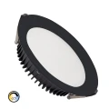 Downlight LED 30W SAMSUNG New Aero Slim CCT do Wyboru 130 lm/W Mikropryzmatyczny (UGR17) LIFUD Czarny Średnica Wycięcia Ø 200 mm