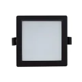 Downlight LED 15W SAMSUNG New Aero Slim Kwadratowy 130 lm/W Mikropryzmatyczny (UGR17) LIFUD Czarny Średnica Wycięcia 135x135 mm