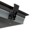 Downlight LED 30W SAMSUNG New Aero Slim Kwadratowy 130 lm/W Mikropryzmatyczny (URG17) LIFUD Czarny Średnica 210x210 mm