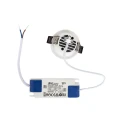 Downlight LED 5W Okrągły (UGR15) LuxPremium Biały LIFUD Średnica Wycięcia Ø 55 mm