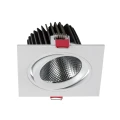 Oczko Downlight LED 10W COB Kwadratowe New Madison (UGR19) Średnica Wycięcia Ø 95 mm