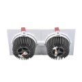 Oczko Downlight LED 20W Prostokątne Podwójne New Madison Wycięcie 205x90 mm