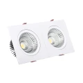 Oczko Downlight LED 30W Prostokątne Podwójne New Madison Wycięcie 260x120 mm