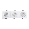 Oczko Downlight LED 30W Prostokątne Potrójne New Madison Wycięcie 315x95 mm