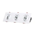Oczko Downlight LED 30W Prostokątne Potrójne New Madison Wycięcie 315x95 mm