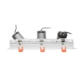 Oczko Downlight LED 3x10W CREE-COB Nastawne Madison LIFUD (UGR 19) Średnica Wycięcia 295x110 mm