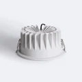 Downlight LED 40W Kwadratowy (UGR15) LuxPremium CRI90 LIFUD Cięcie Ø 180 mm