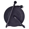 Przedłużacz bębnowy ogrodowy 50m 4 gniazda czarny guma-neopren 230V 2,5 mm2
