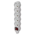 Gniazdo przenośne z wyłącznikiem 5× 2P + PE max. 3 680W