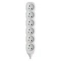 Gniazdo wtykowe 6× 2P + PE max. 3 680W
