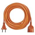 Przedłużacz 10m, 1 gniazdo, pomarańczowy, PVC, 230 V, 1 mm2