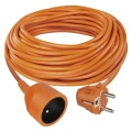 Przedłużacz 20m, 1 gniazdo, pomarańczowy, PVC, 230 V, 1,5 mm2