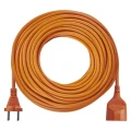 Przedłużacz 30m, 1 gniazdo, pomarańczowy, PVC, 230 V, 1 mm2